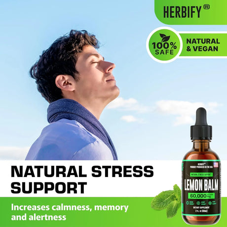 HERBIFY - HERBIFY Lemon Balm 2 Fl.Oz. - The Red Vitamin MX - Suplementos Alimenticios - {{ shop.shopifyCountryName }}