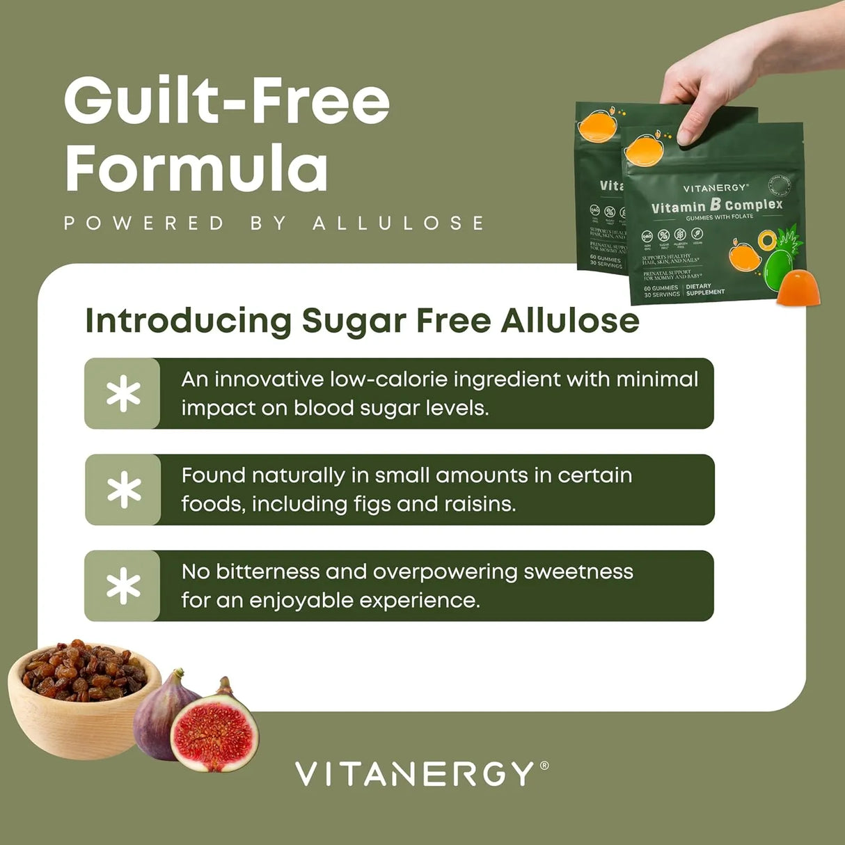 VITANERGY - Vitanergy Sugar-Free B Complex Gummies 60 Gomitas - The Red Vitamin MX - Suplementos Alimenticios - {{ shop.shopifyCountryName }}
