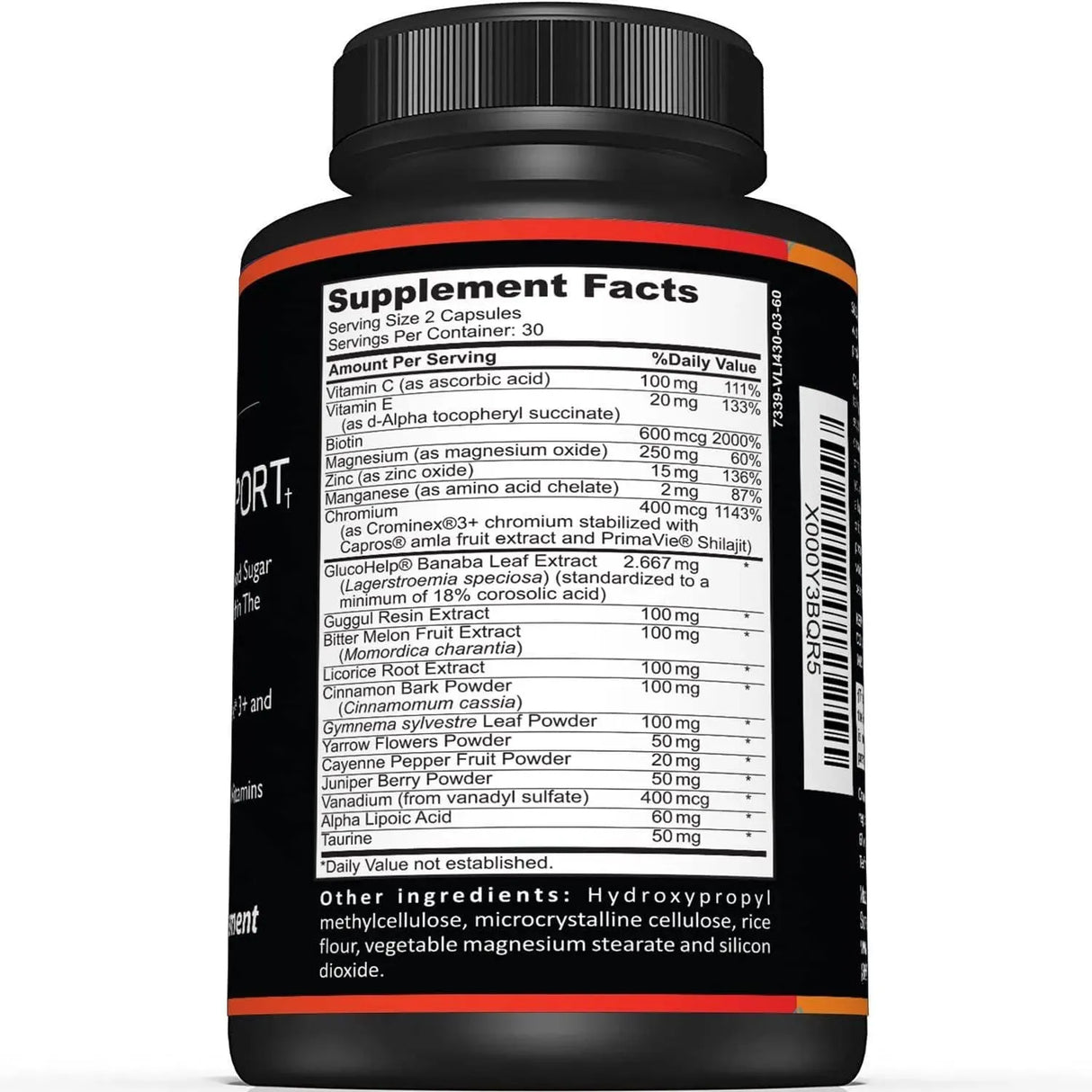 SUNERGETIC - Sunergetic Premium Blood Sugar Support 60 Capsulas - The Red Vitamin MX - Suplementos Alimenticios - {{ shop.shopifyCountryName }}