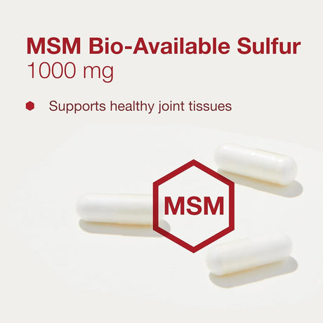 PROTOCOL FOR LIFE BALANCE - Protocol MSM Bioavailable Sulfur 1000Mg. 180 Capsulas - The Red Vitamin MX - Suplementos Alimenticios - {{ shop.shopifyCountryName }}