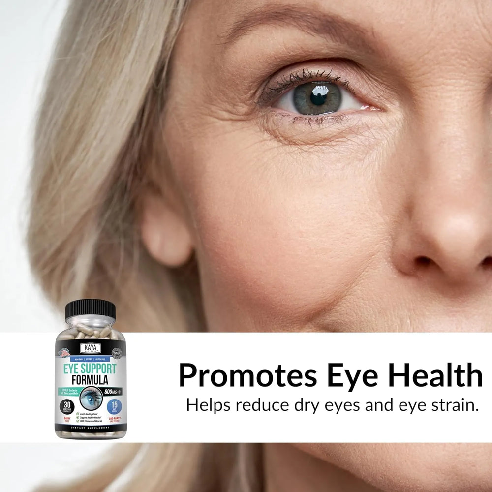 KAYA NATURALS - Kaya Naturals Eye Health 30 Capsulas - The Red Vitamin MX - Suplementos Alimenticios - {{ shop.shopifyCountryName }}
