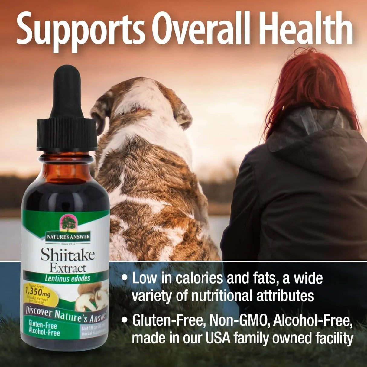 NATURE´S ANSWER - Nature's Answer Shiitake Mushroom Extract 1 Fl.Oz. - The Red Vitamin MX - Suplementos Alimenticios - {{ shop.shopifyCountryName }}