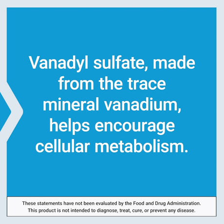 LIFE EXTENSION - Life Extension Vanadyl Sulfate 100 Tabletas - The Red Vitamin MX - Suplementos Alimenticios - {{ shop.shopifyCountryName }}