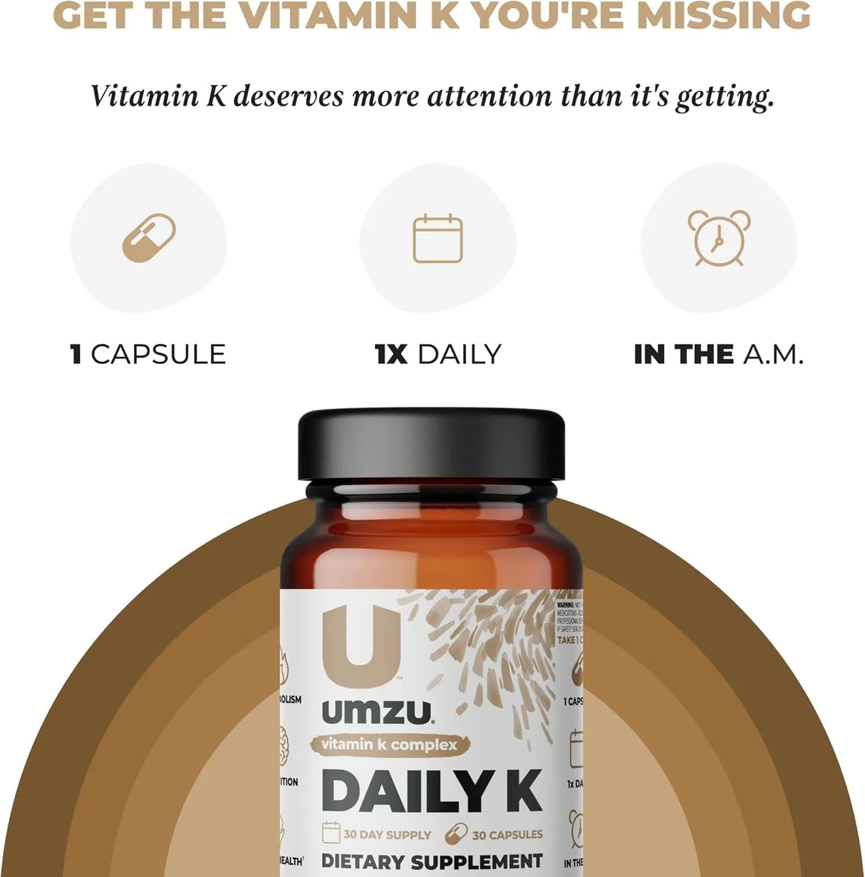 UMZU - UMZU Daily K 30 Capsulas - The Red Vitamin MX - Suplementos Alimenticios - {{ shop.shopifyCountryName }}