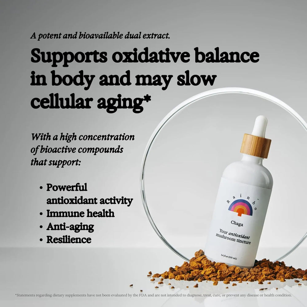 RAINBO - Rainbo Chaga Mushroom Tincture 3.4 Fl.Oz. - The Red Vitamin MX - Suplementos Alimenticios - {{ shop.shopifyCountryName }}