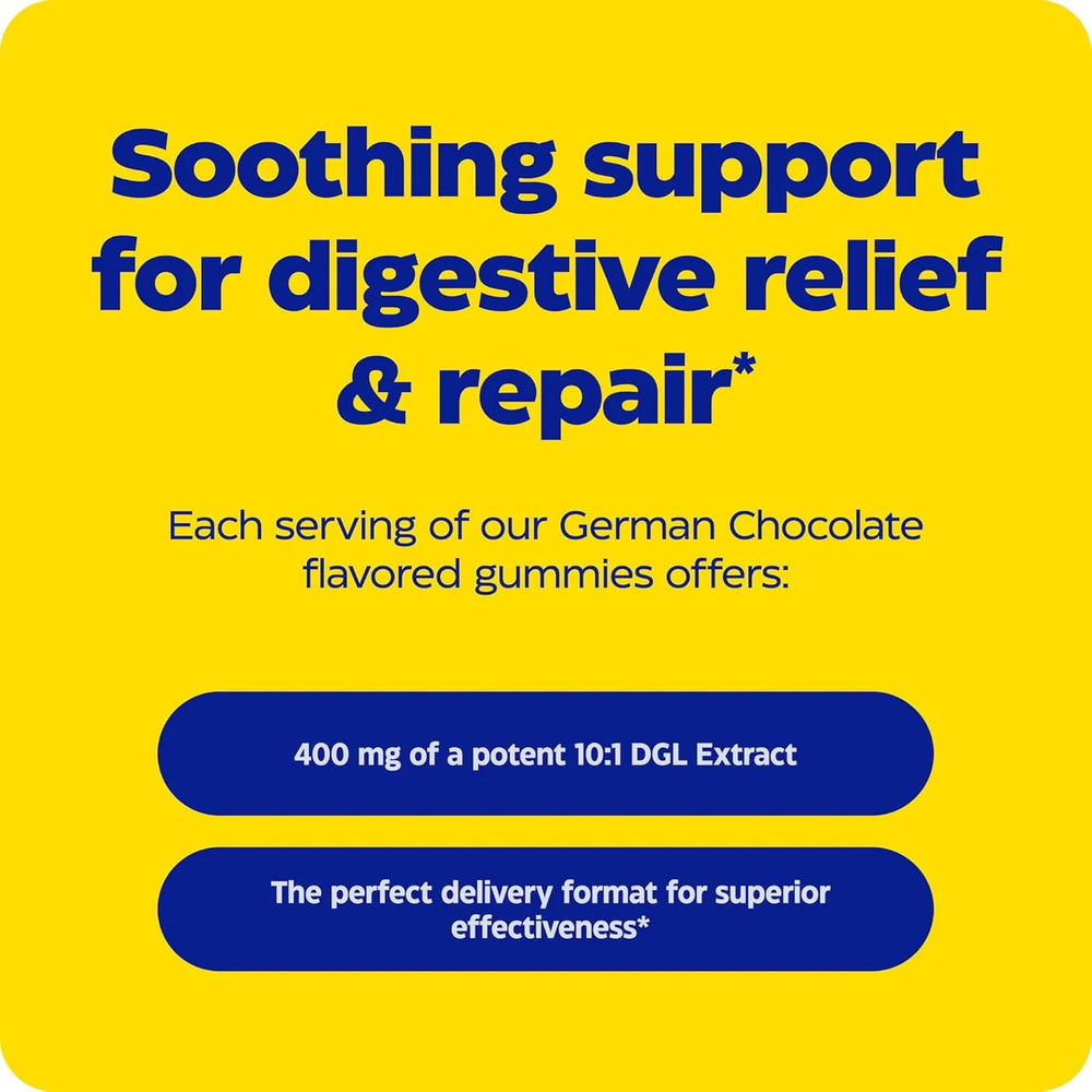 ENZYMEDICA - Enzymedica DGL Stomach Soothe 74 Gomitas - The Red Vitamin MX - Suplementos Alimenticios - {{ shop.shopifyCountryName }}