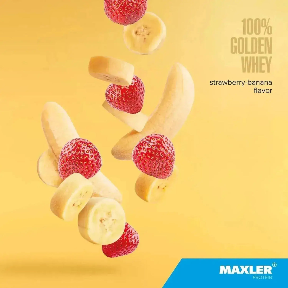 MAXLER - Maxler 100% Golden Whey Protein French Strawberry Banana 907Gr. - The Red Vitamin MX - Suplementos Alimenticios - {{ shop.shopifyCountryName }}
