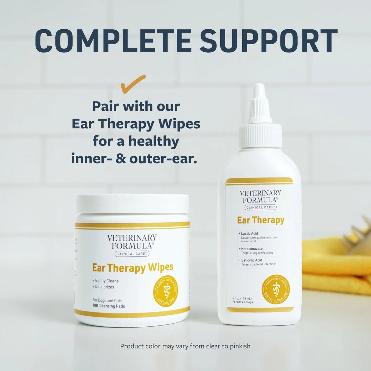 VETERINARY FORMULA - Veterinary Formula Clinical Care Ear Therapy 4 Fl.Oz. - The Red Vitamin MX - Cuidado Del Oído De Perros - {{ shop.shopifyCountryName }}