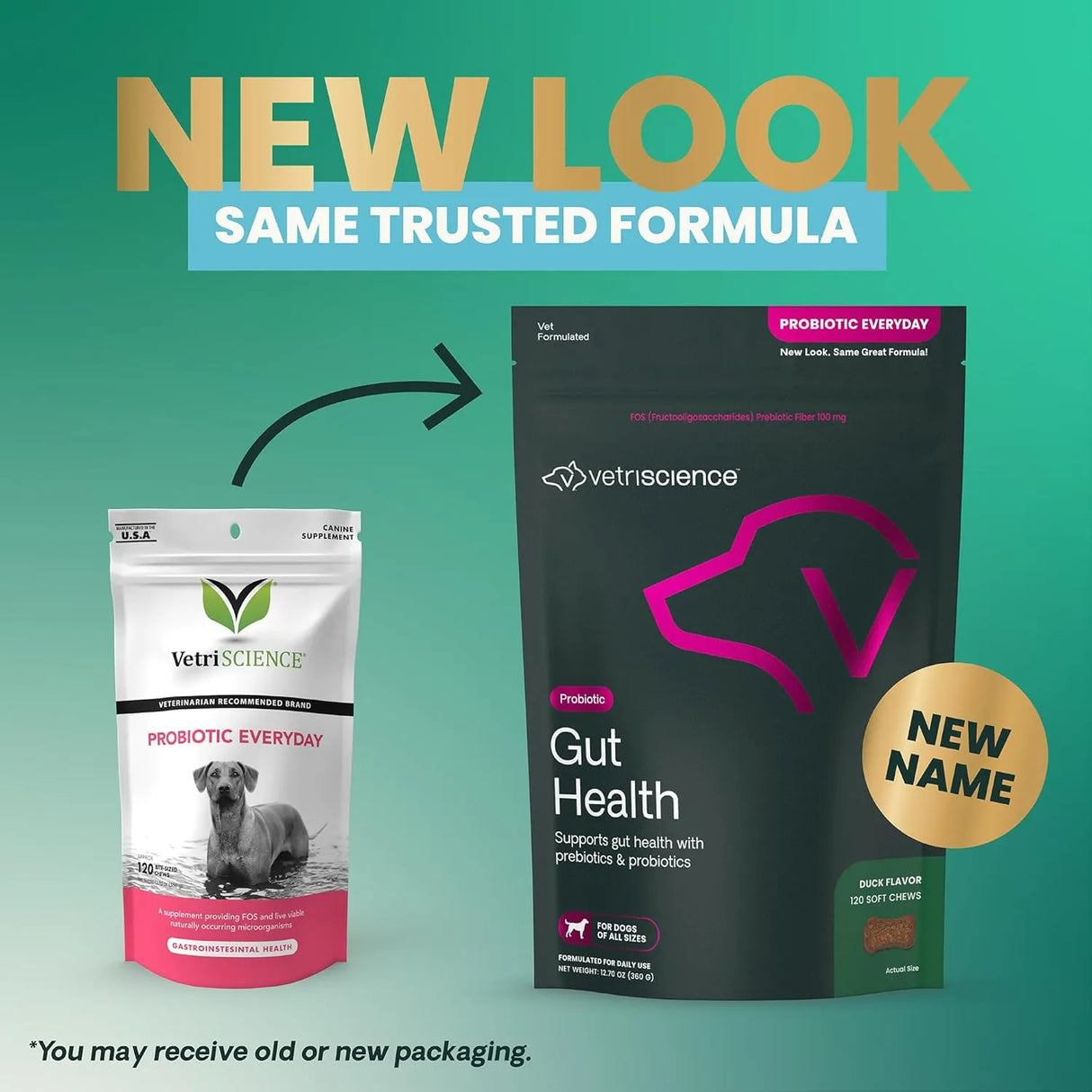 VETRISCIENCE - VetriScience Gut Health Chews Probiotic Everyday Digestive 120 Masticables - The Red Vitamin MX - Probióticos Para Perros - {{ shop.shopifyCountryName }}