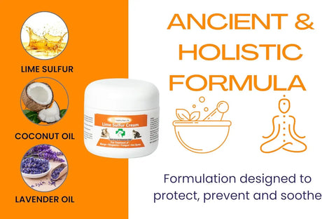 HEALTHY PAW LIFE - Healthy Paw Life's Lime Sulfur Pet Skin Cream 2 Oz. - The Red Vitamin MX - Remedios Para La Picazón De Perros - {{ shop.shopifyCountryName }}