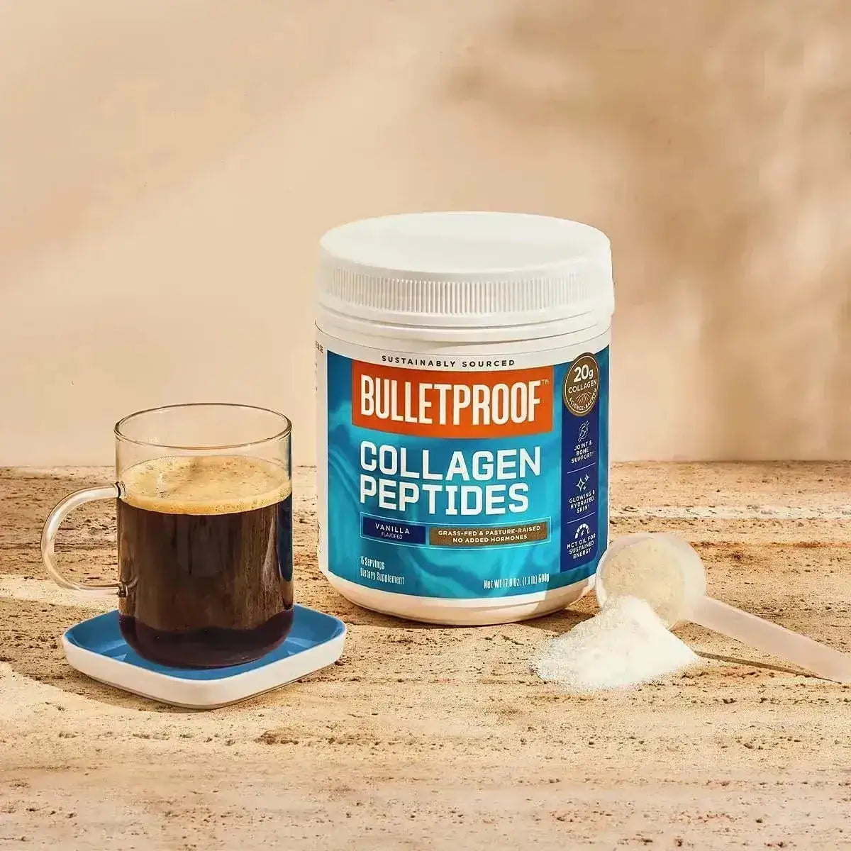 BULLETPROOF - Bulletproof Vanilla Collagen Peptides Powder 500Gr. - The Red Vitamin MX - Suplementos Alimenticios - {{ shop.shopifyCountryName }}