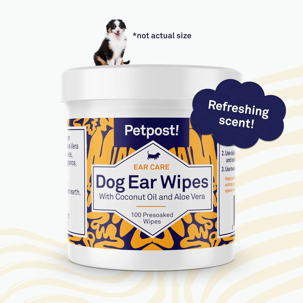 PETPOST - Petpost Dog Ear Cleaner Wipes Coconut Oil Aloe Solution 100 Toallitas - The Red Vitamin MX - Cuidado Del Oído De Perros - {{ shop.shopifyCountryName }}