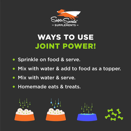 SUPER SNOUTS - Super Snouts Joint Power 100% Green Lipped Mussels for Dogs & Cats 150Gr. - The Red Vitamin MX - Cuidado De Cadera Y Articulaciones Para Perros - {{ shop.shopifyCountryName }}