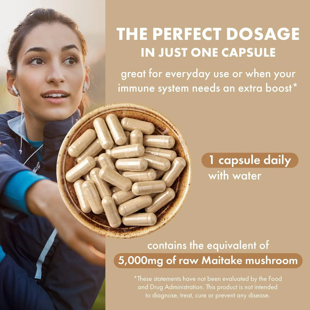 PURE ESSENCE LABS - PURE ESSENCE LABS MyPure Maitake Mushrooms 60 Capsulas - The Red Vitamin MX - Suplementos Alimenticios - {{ shop.shopifyCountryName }}