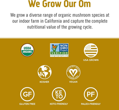 OM - Om Mushroom Master Blend 10 Mushroom Complex Powder 90Gr. - The Red Vitamin MX - Suplementos Alimenticios - {{ shop.shopifyCountryName }}