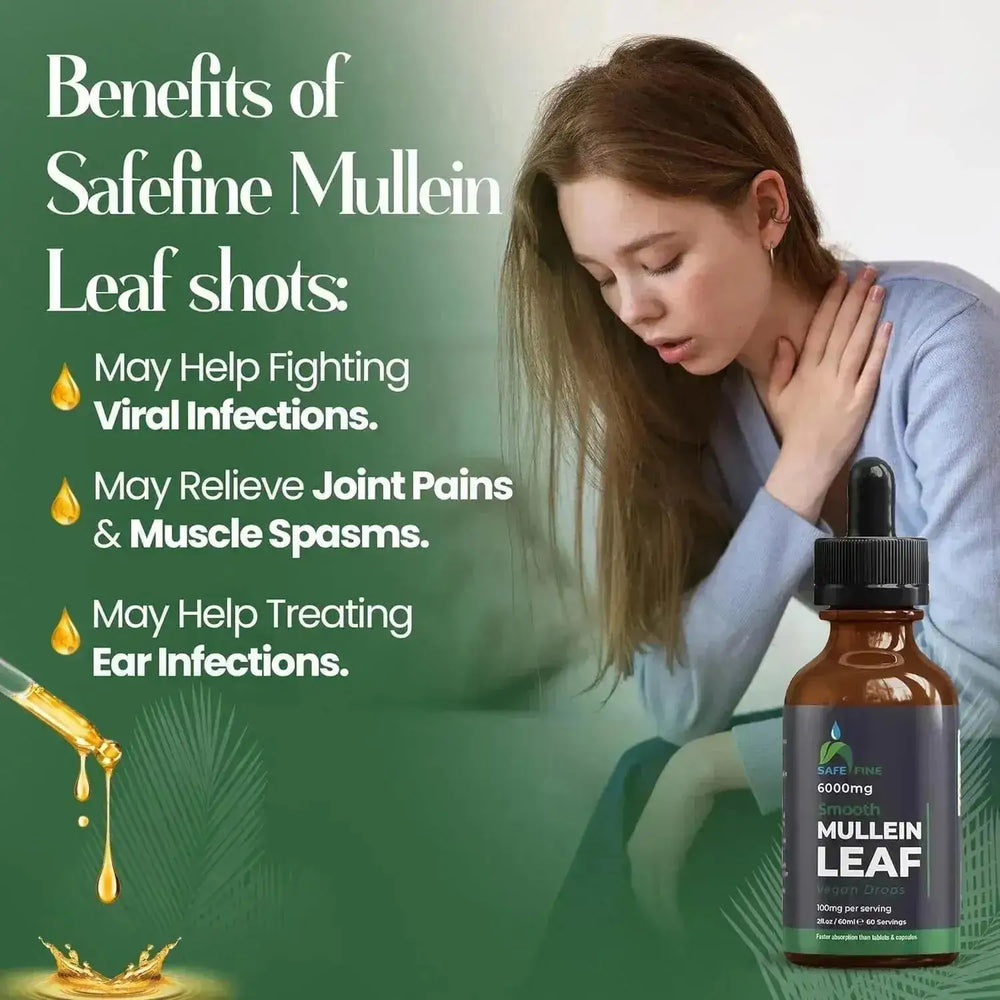 SAFEFINE - Safefine Mullein Leaf Extract 60Ml. - The Red Vitamin MX - Suplementos Alimenticios - {{ shop.shopifyCountryName }}