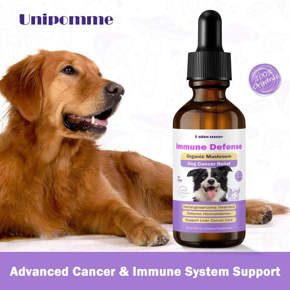 UNIPOMME - Unipomme Immune Support 2 Fl.Oz. - The Red Vitamin MX - Suplementos Herbales Para Perros - {{ shop.shopifyCountryName }}