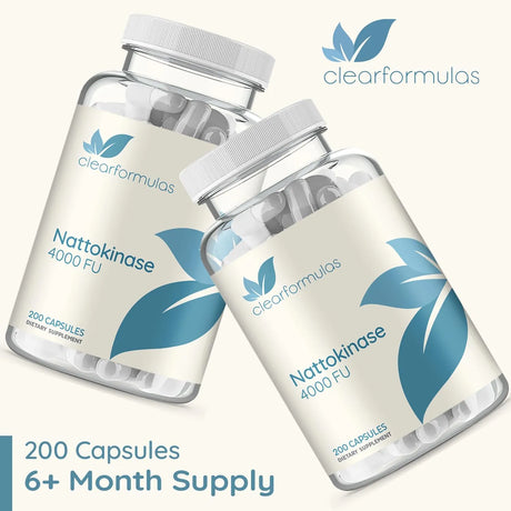 CLEARFORMULAS - Clear Formulas Nattokinase 4000 FU 200 Capsulas - The Red Vitamin MX - Suplementos Alimenticios - {{ shop.shopifyCountryName }}