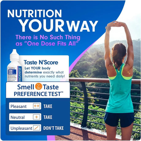SENSEABLE SUPPLEMENTS - SENSEable Supplements Taste N' Score Manganese Liquid Ionic Mineral 2 Fl.Oz. - The Red Vitamin MX - Suplementos Alimenticios - {{ shop.shopifyCountryName }}