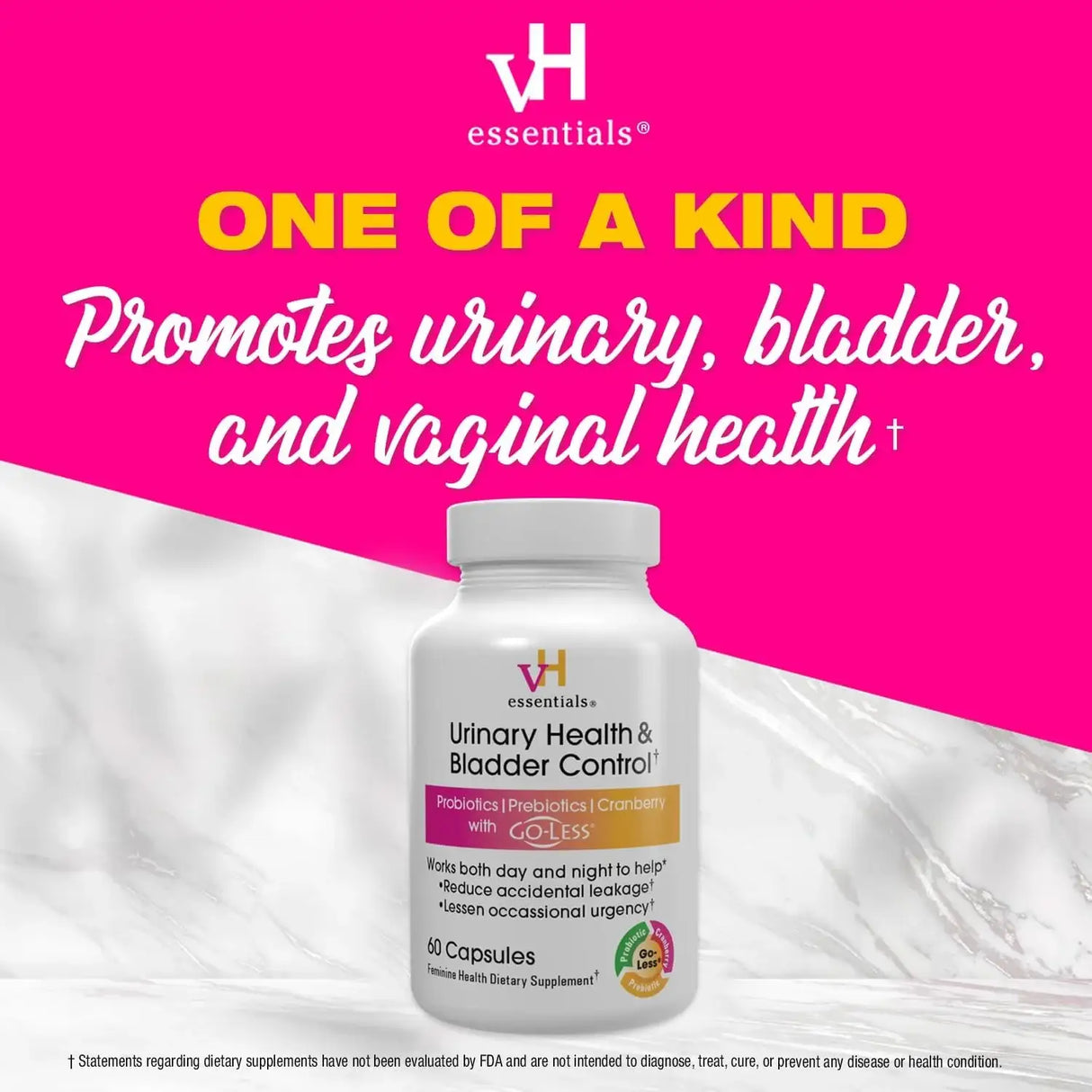 VH ESSENTIALS - vH essentials Urinary Health & Bladder Control 60 Capsulas - The Red Vitamin MX - Relajantes Para Perros - {{ shop.shopifyCountryName }}