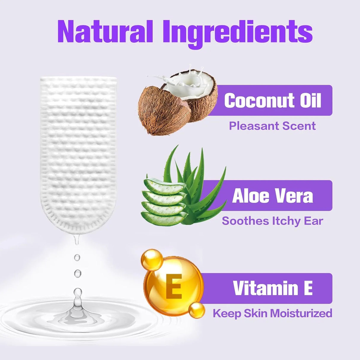 AAIHE - AAIHE Dog Ear Wipes 50 Toallitas - The Red Vitamin MX - Cuidado Del Oído De Perros - {{ shop.shopifyCountryName }}