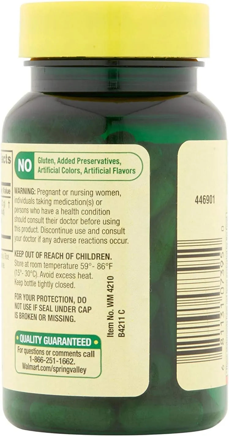 SPRING VALLEY - Spring Valley Tart Cherry Extract 1200Mg. 90 Capsulas - The Red Vitamin MX - Suplementos Alimenticios - {{ shop.shopifyCountryName }}