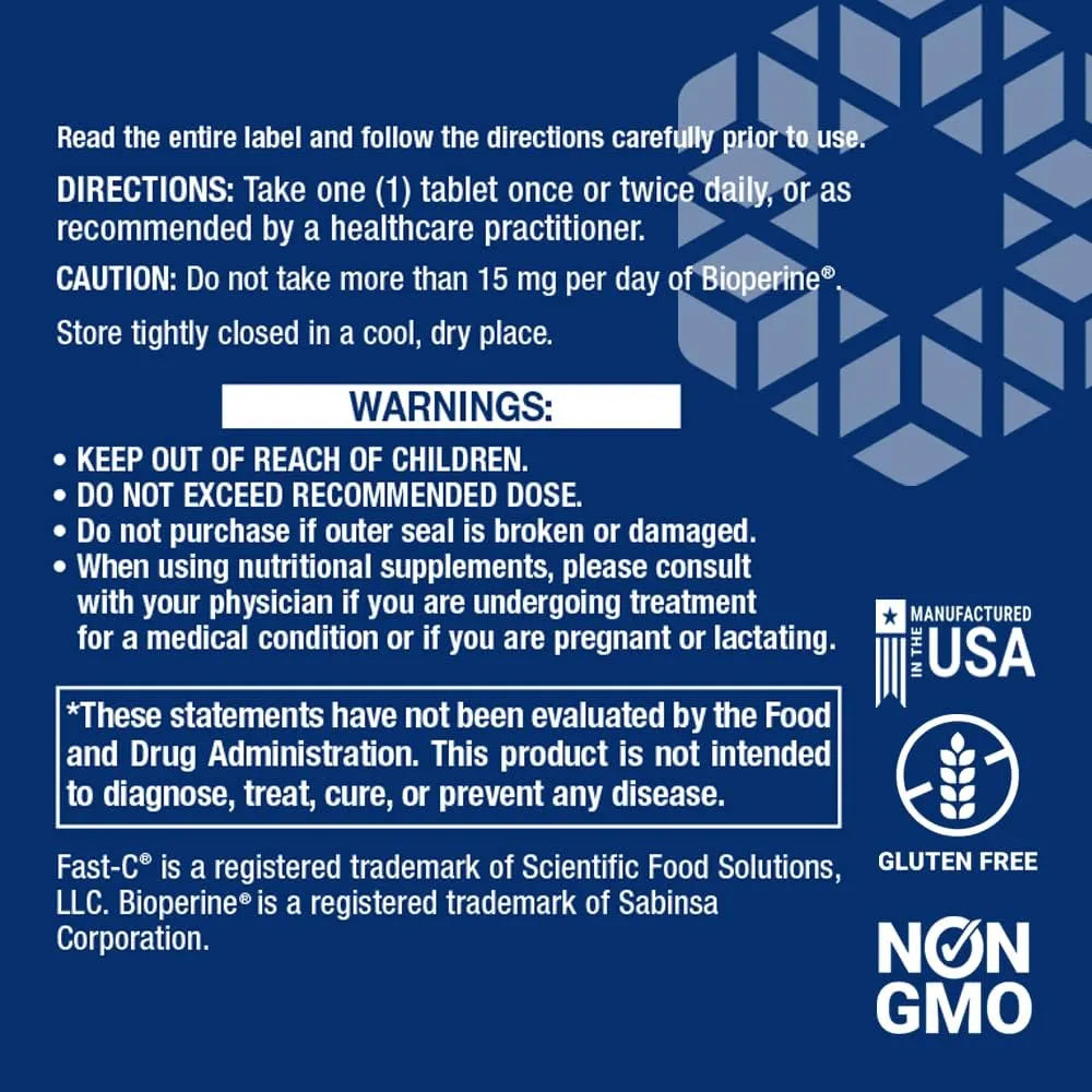 LIFE EXTENSION - Life Extension Fast-C and Bio-Quercetin 60 Tabletas 2 Pack - The Red Vitamin MX - Suplementos Alimenticios - {{ shop.shopifyCountryName }}