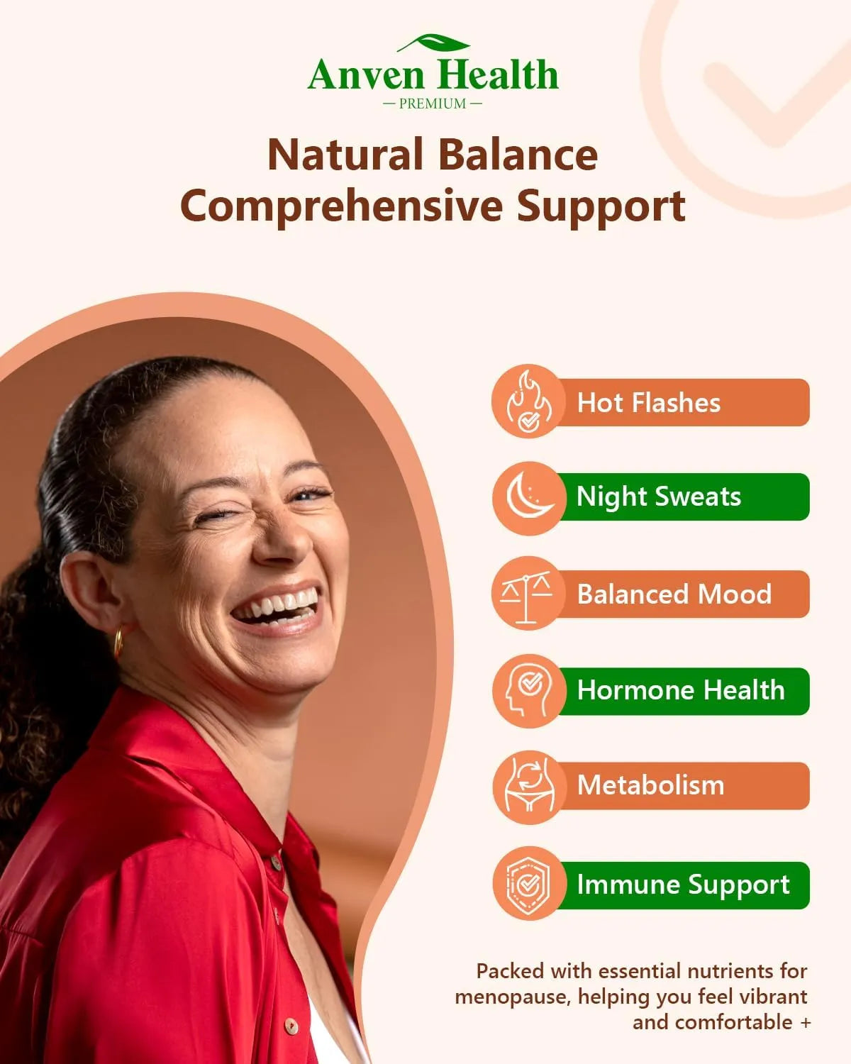 ANVEN HEALTH - Anven Health Menopause Support 90 Capsulas - The Red Vitamin MX - Suplementos Alimenticios - {{ shop.shopifyCountryName }}