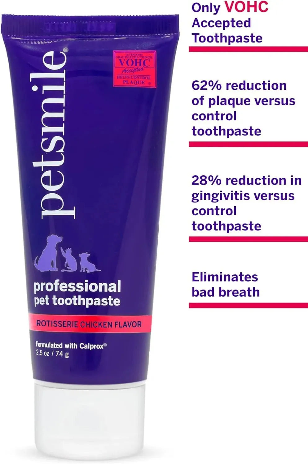 PETSMILE - Petsmile Professional Pet Toothpaste Rotisserie Chicken Flavor 2.5 Oz. - The Red Vitamin MX - Cuidado Dental Para Perros - {{ shop.shopifyCountryName }}