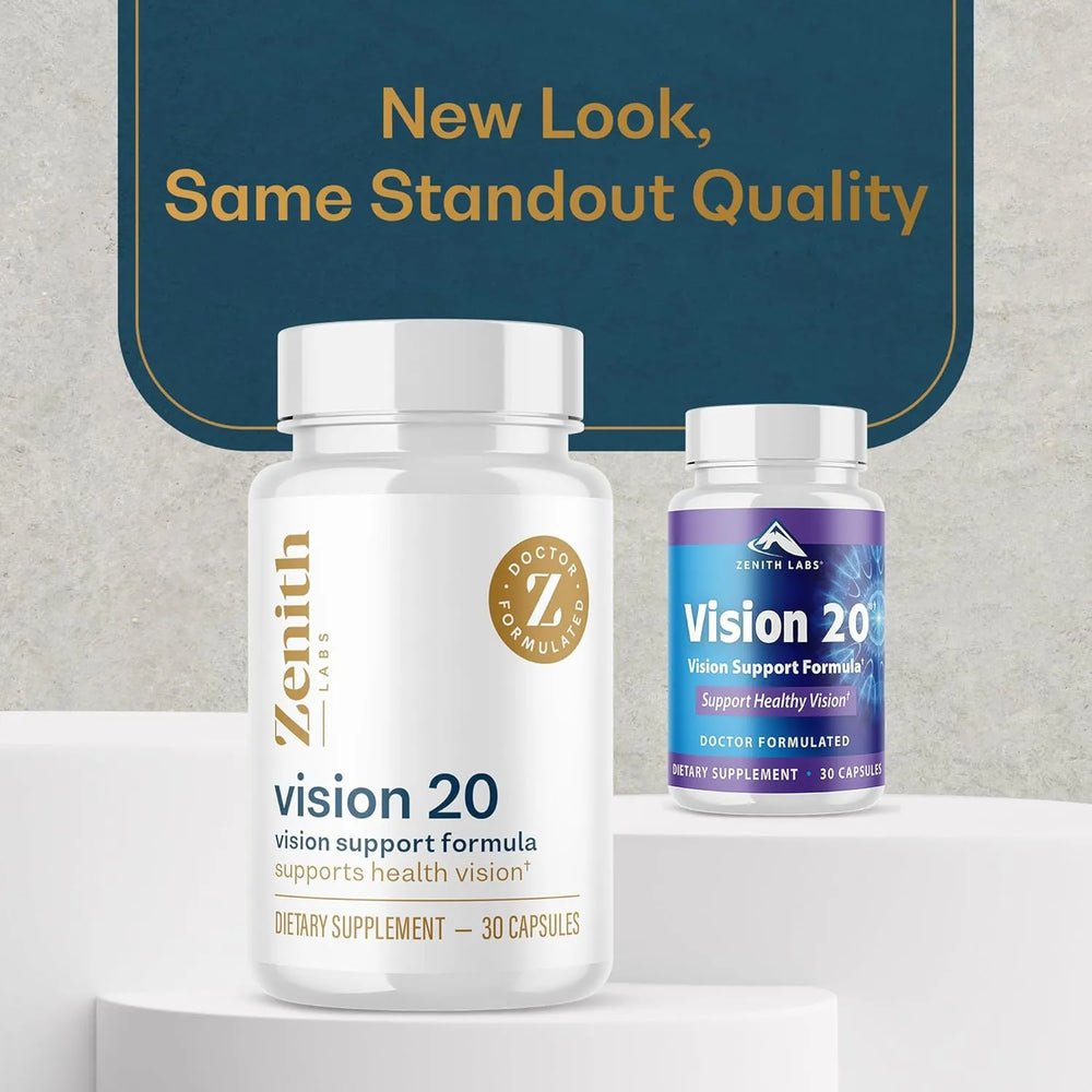 ZENITH LABS - Zenith Labs Vision 20 Eye Vitamins 30 Capsulas - The Red Vitamin MX - Suplementos Alimenticios - {{ shop.shopifyCountryName }}