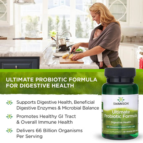 SWANSON - Swanson Ultimate Probiotic Formula Digestive Health 30 Capsulas 2 Pack - The Red Vitamin MX - Suplementos Alimenticios - {{ shop.shopifyCountryName }}