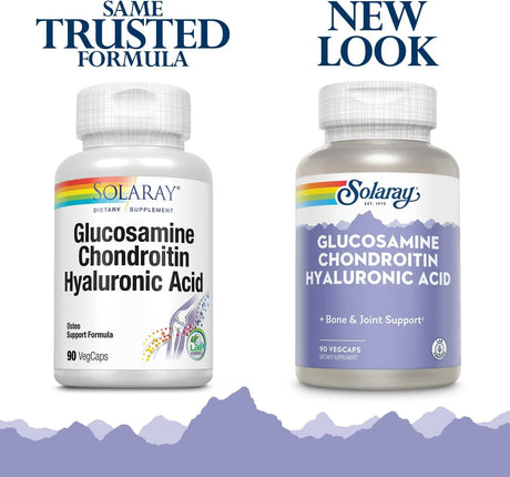 SOLARAY - SOLARAY Glucosamine Chondroitin Hyaluronic Acid 90 Capsulas - The Red Vitamin MX - Suplementos Alimenticios - {{ shop.shopifyCountryName }}