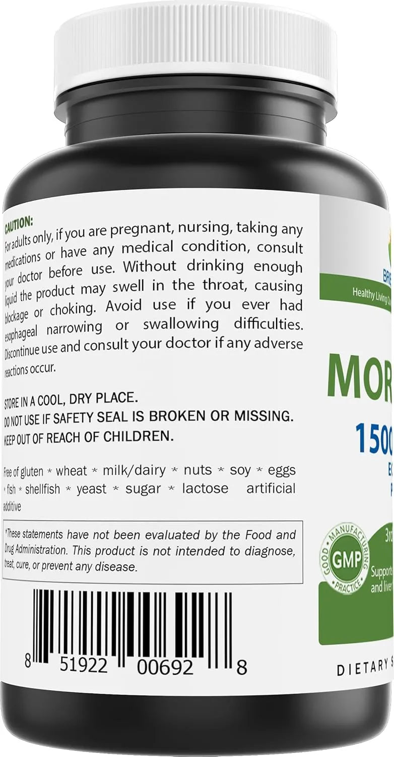 BRIEOFOOD - Brieofood Moringa Oleifera 15,000Mg. 180 Capsulas - The Red Vitamin MX - Suplementos Alimenticios - {{ shop.shopifyCountryName }}