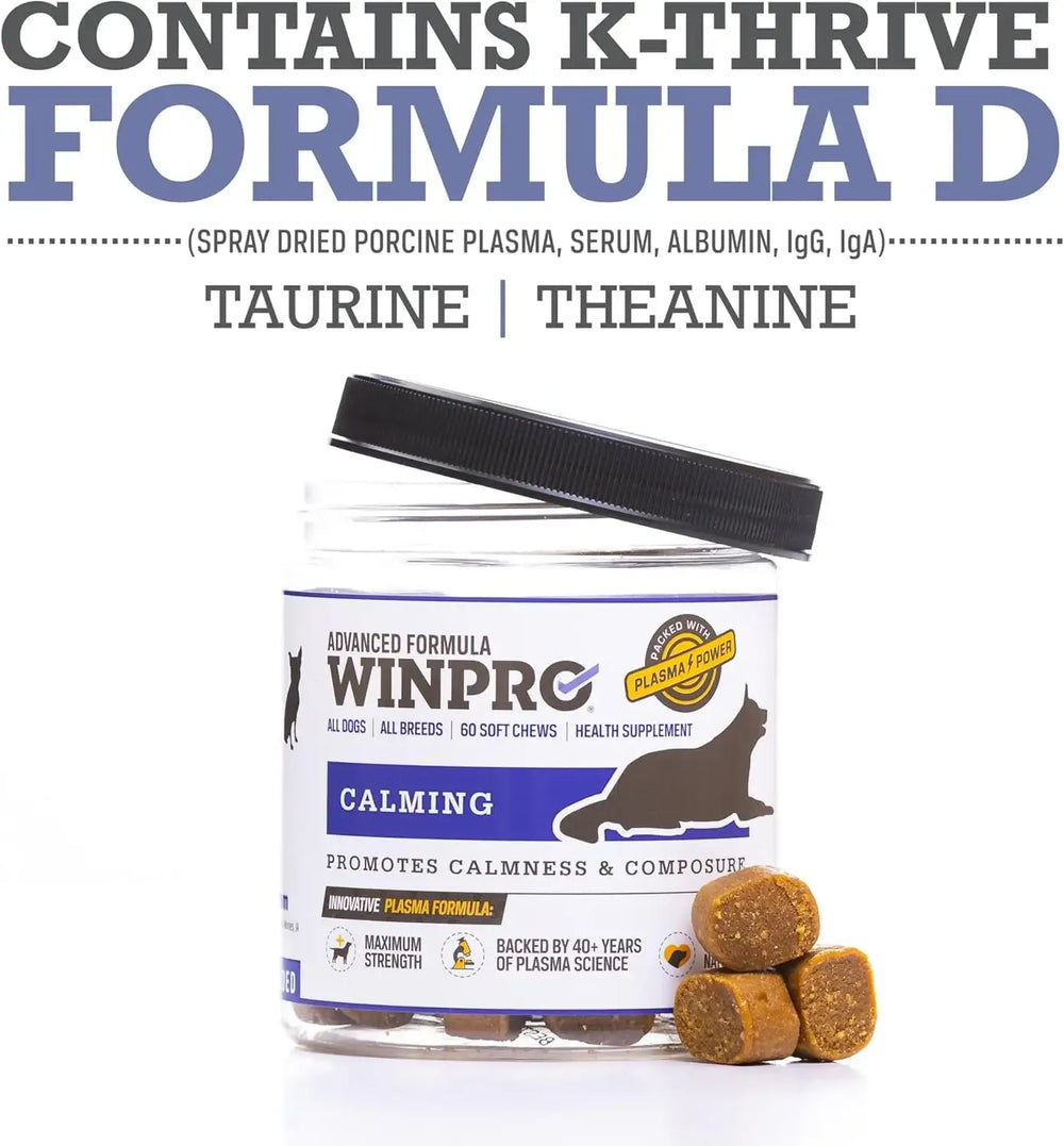 WINPRO - WINPRO Calming Chews for Dogs 60 Masticables - The Red Vitamin MX - Relajantes Para Perros - {{ shop.shopifyCountryName }}
