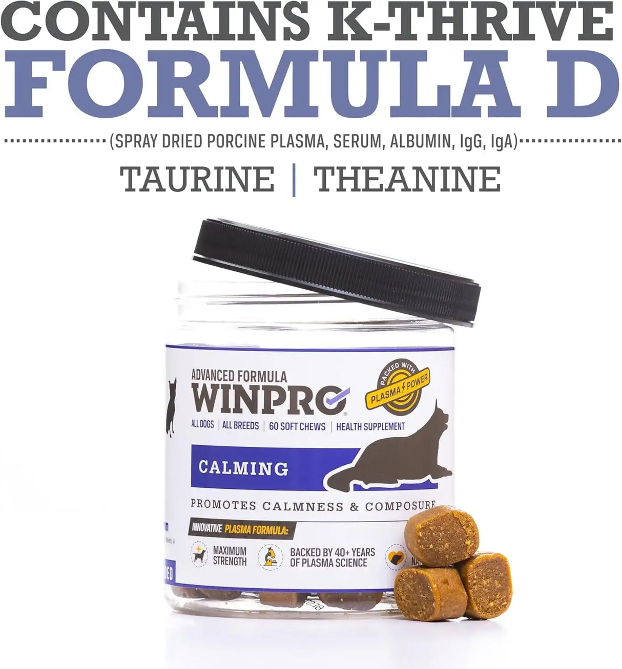 WINPRO - WINPRO Calming Chews for Dogs 60 Masticables - The Red Vitamin MX - Relajantes Para Perros - {{ shop.shopifyCountryName }}