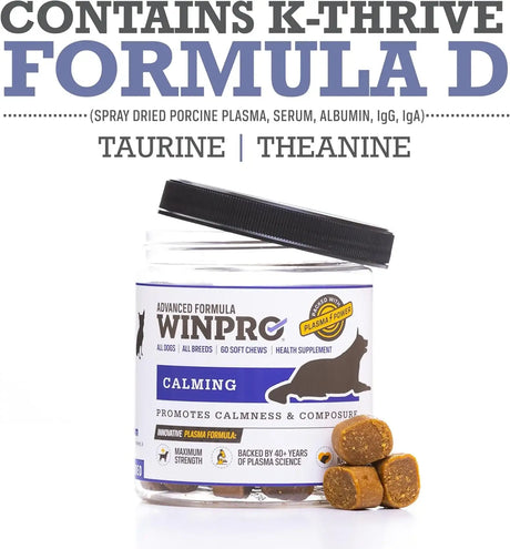 WINPRO - WINPRO Calming Chews for Dogs 60 Masticables - The Red Vitamin MX - Relajantes Para Perros - {{ shop.shopifyCountryName }}