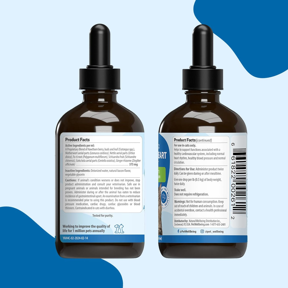 Pet Wellbeing Young at Heart for Cats 4 Fl.Oz.