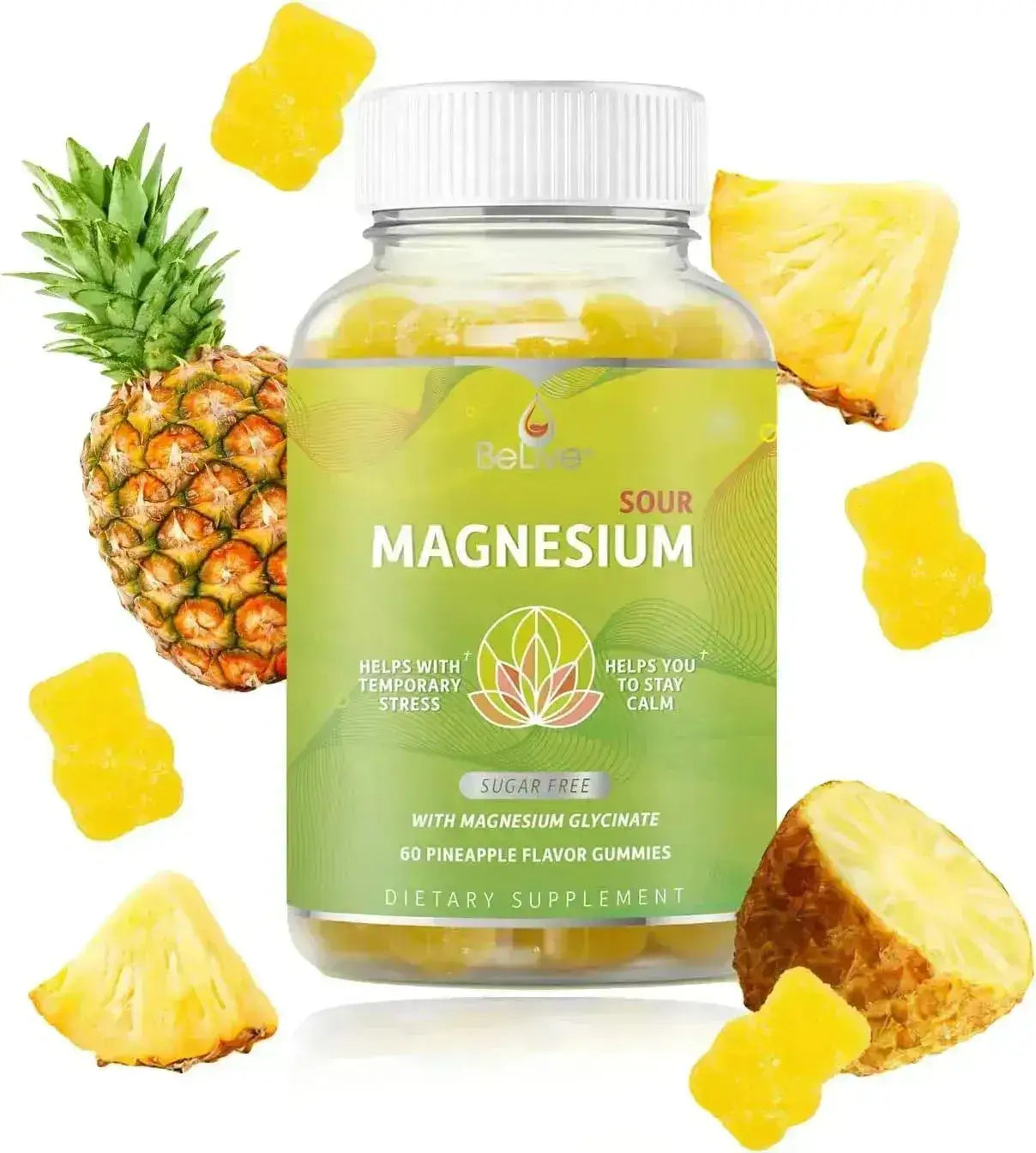 BELIVE - BeLive Magnesium Gummies 200Mg. 60 Gomitas 2 Pack - The Red Vitamin MX - Suplementos Alimenticios - {{ shop.shopifyCountryName }}