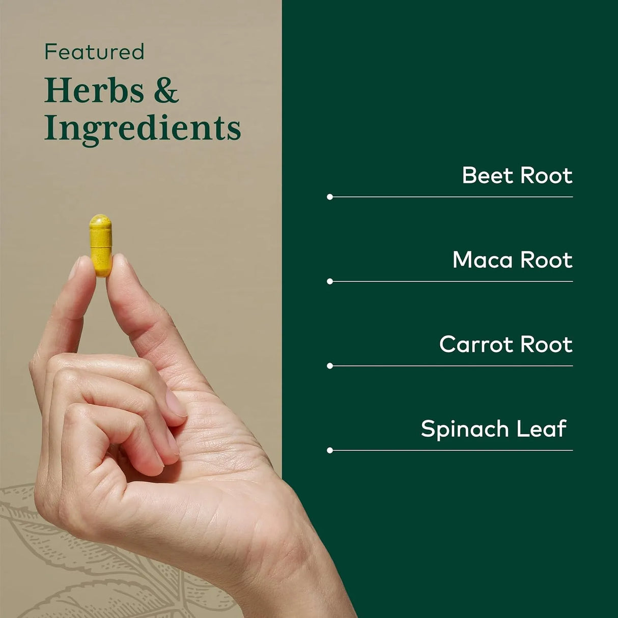 GAIA HERBS - Gaia Herbs Pro Fermented Beet and Maca 60 Capsulas - The Red Vitamin MX - Suplementos Alimenticios - {{ shop.shopifyCountryName }}