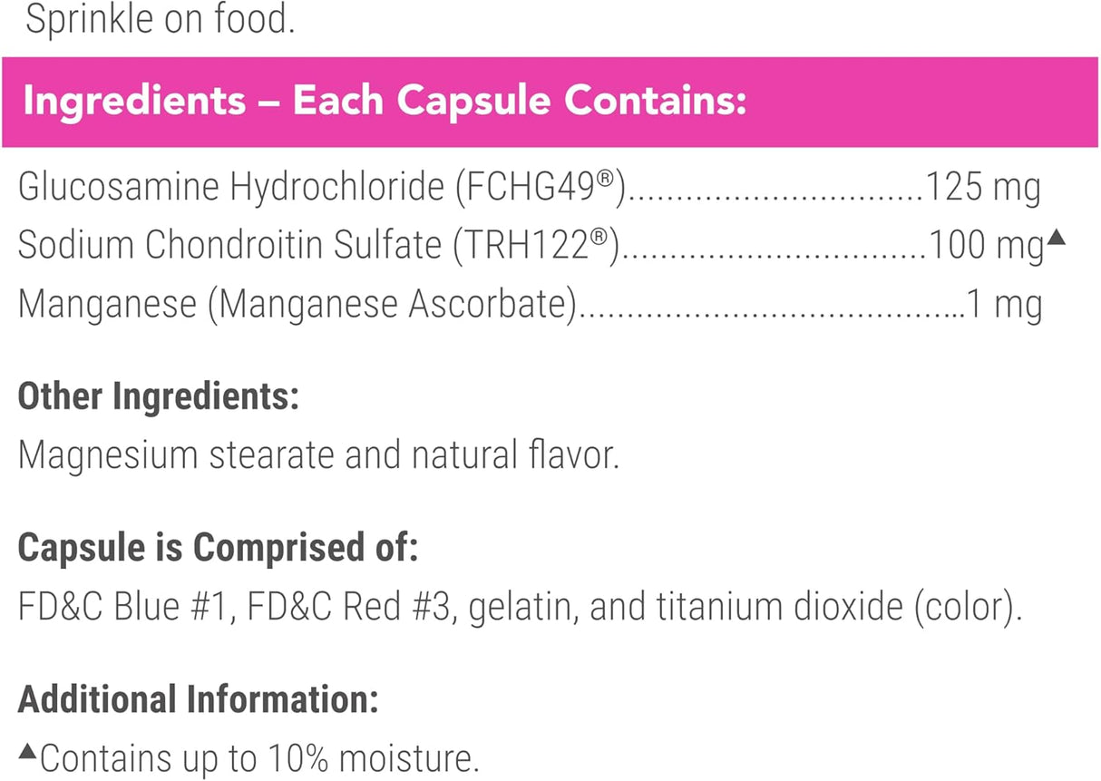 Nutramax Cosequin 80 Sprinkle Capsules for Cats 80 Capsulas