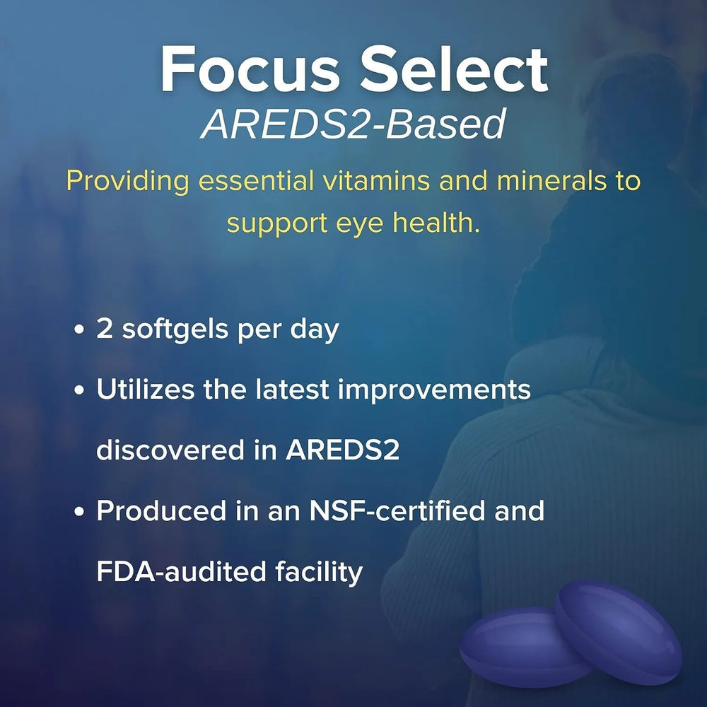 FOCUS VISION - Focus Select AREDS2 Based Eye Vitamin-Mineral 30 Capsulas Blandas 2 Pack - The Red Vitamin MX - Suplementos Alimenticios - {{ shop.shopifyCountryName }}