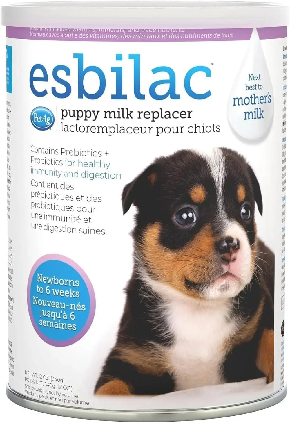 PETAG - Pet-Ag Esbilac Puppy Milk Replacer Powder Newborn to Six Weeks Old 340Gr. - The Red Vitamin MX - Sustitutos De Leche Para Perros - {{ shop.shopifyCountryName }}