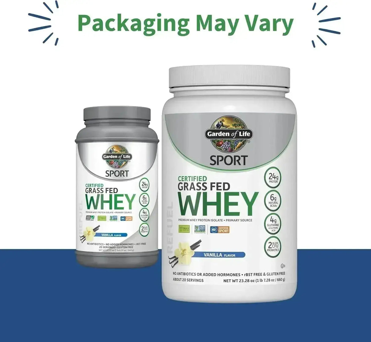 GARDEN OF LIFE - Garden of Life SPORT Whey Protein Grass Fed Whey Protein Powder Vanilla 660Gr. - The Red Vitamin MX - Suplementos Alimenticios - {{ shop.shopifyCountryName }}