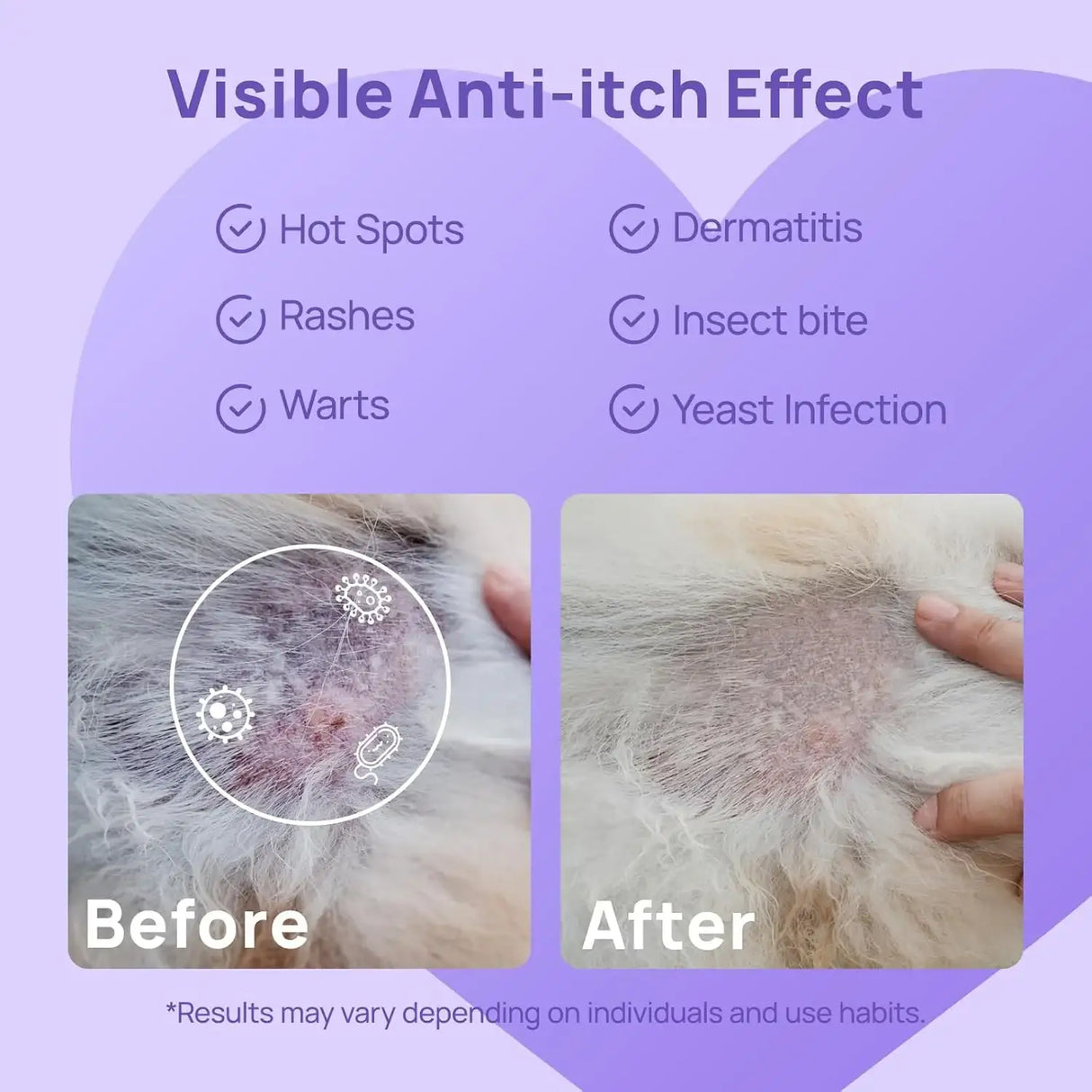 HICC PET - HICC PET Itch Relief Spray & Hot Spot Treatment for Dogs 10 Fl.Oz. - The Red Vitamin MX - Remedios Para La Picazón De Perros - {{ shop.shopifyCountryName }}