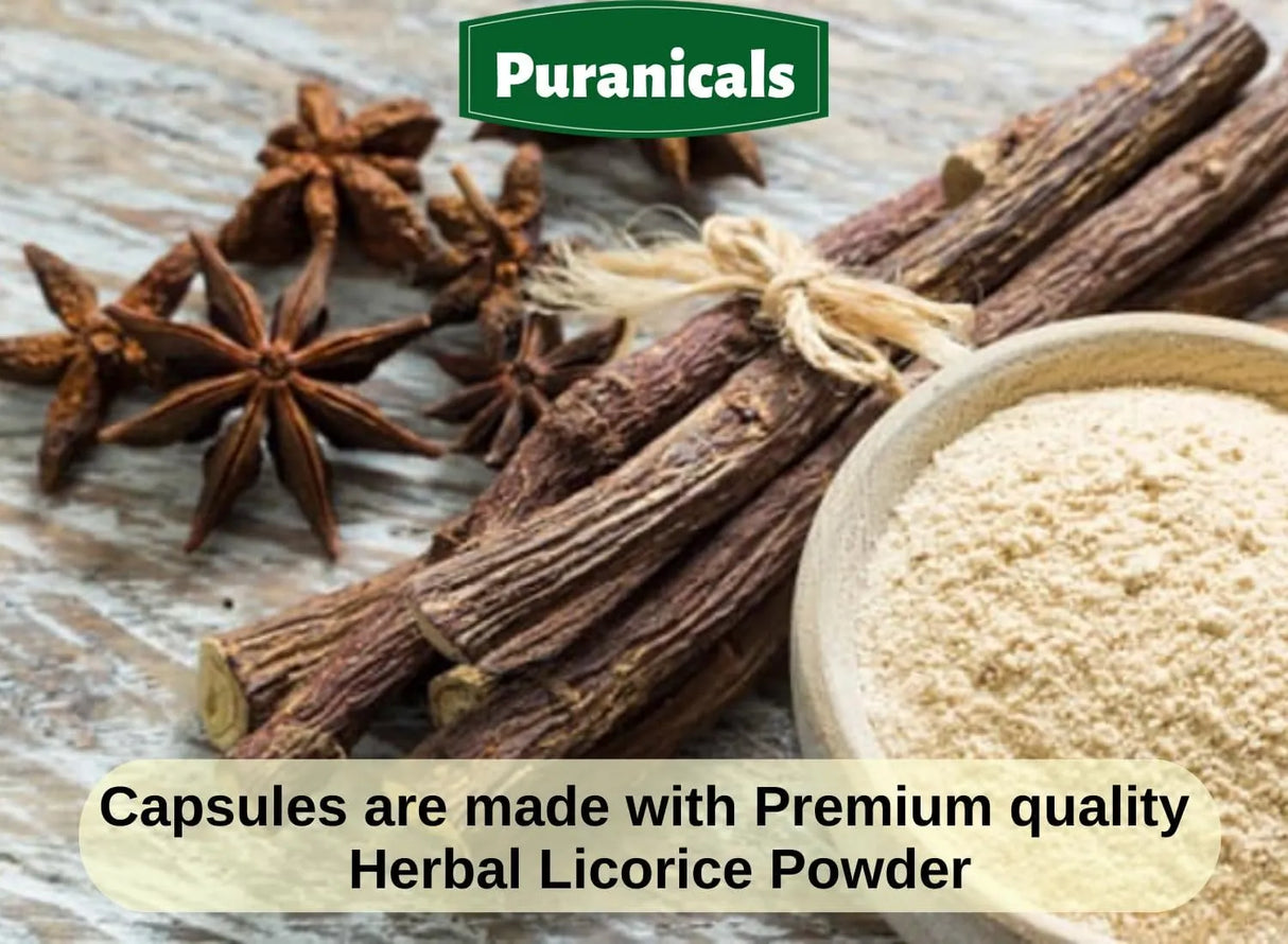 PURANICALS - Puranicals Licorice Premium 320 Capsulas - The Red Vitamin MX - Suplementos Alimenticios - {{ shop.shopifyCountryName }}