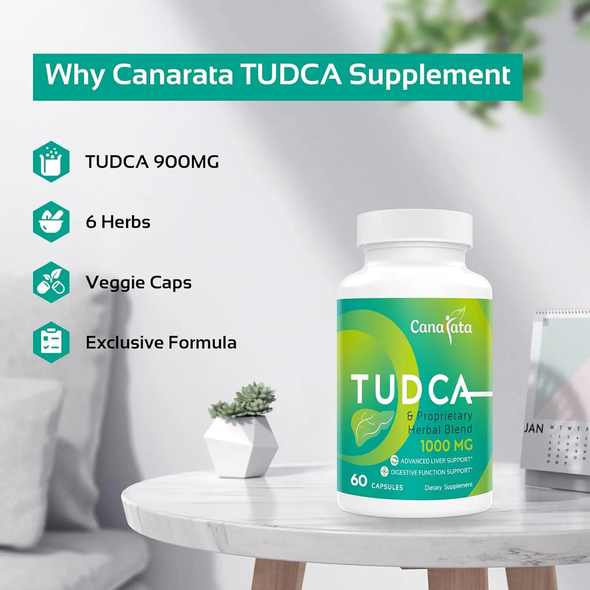 CANARATA - Canarata TUDCA Liver Support 1000Mg. 60 Capsulas - The Red Vitamin MX - Suplementos Alimenticios - {{ shop.shopifyCountryName }}