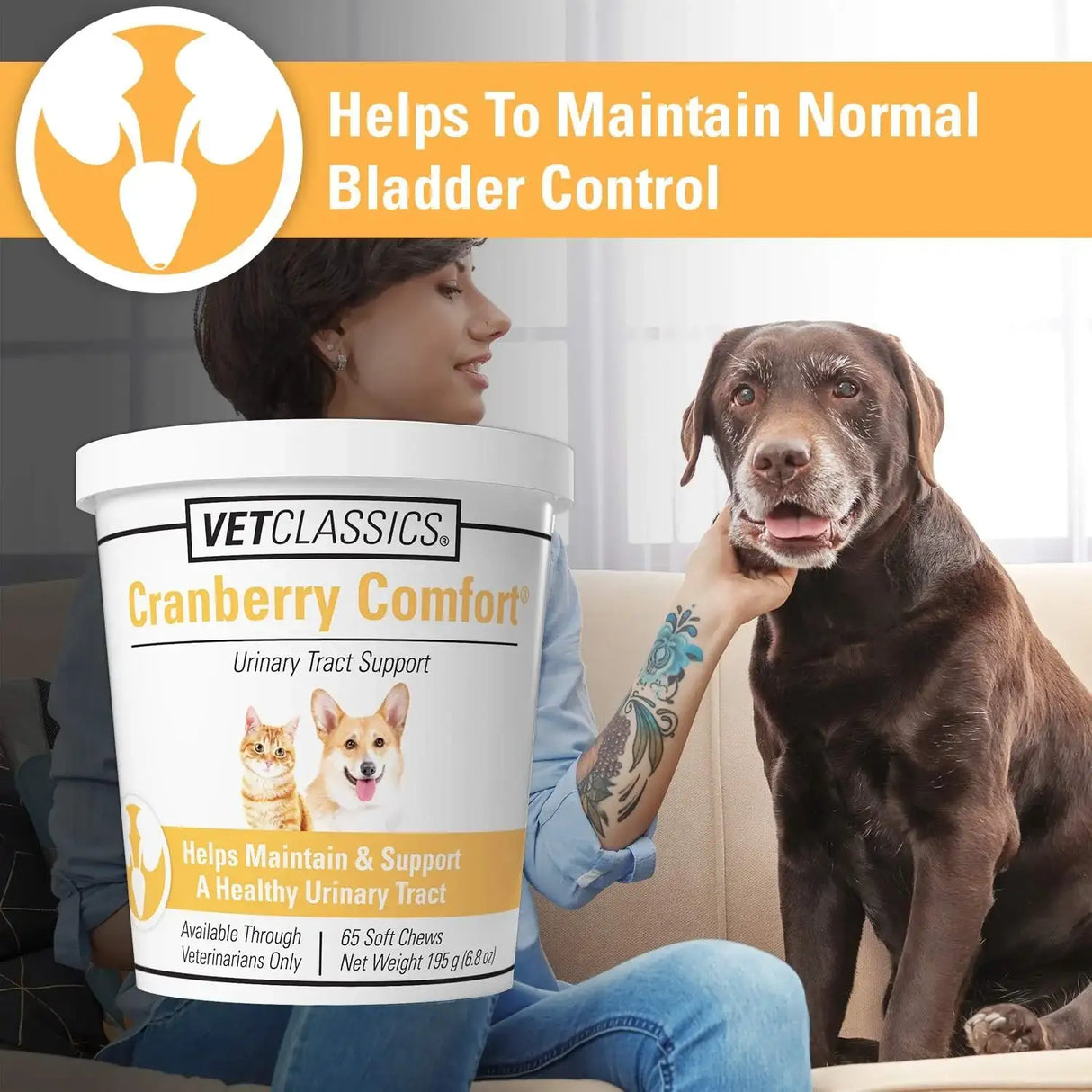 VET CLASSICS - Vet Classics Cranberry Comfort Urinary Tract Pet Supplement for Dogs 65 Masticables - The Red Vitamin MX - Salud De Tracto Urinario Para Perros - {{ shop.shopifyCountryName }}