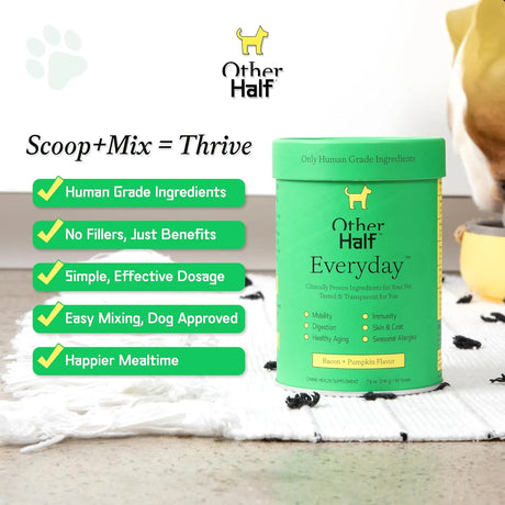OTHER HALF - Other Half Everyday Dog Multivitamin Supplement 216Gr. - The Red Vitamin MX - Multivitamínicos Para Perros - {{ shop.shopifyCountryName }}