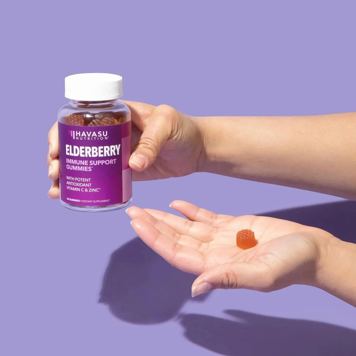 HAVASU NUTRITION - HAVASU NUTRITION Sambucus Elderberry Gummies for Adults 120 Gomitas - The Red Vitamin MX - Suplementos Alimenticios - {{ shop.shopifyCountryName }}