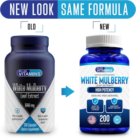 WE LIKE VITAMINS - We Like Vitamins White Mulberry 1000Mg. 200 Capsulas - The Red Vitamin MX - Suplementos Alimenticios - {{ shop.shopifyCountryName }}